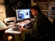 Hawk hard at work on FINAL RUN FX Bible