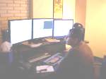 FX Editor Chris Bennett works on a shot